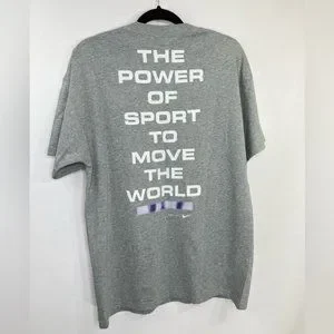 Nike Shirts Pigalle X Nike Lab Power Of Sport Tshirt Men Gray